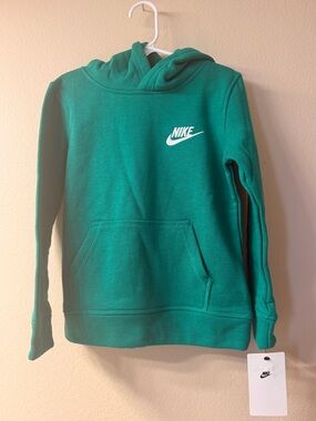 Boys Nike Hoodie Embroidered Logo